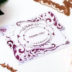 Clean & Simple Foiled Card by Laura Volpes