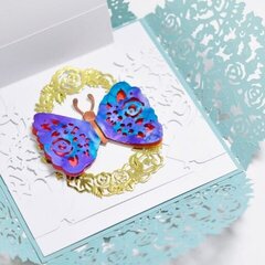 Butterfly Gardens Card with Mayline