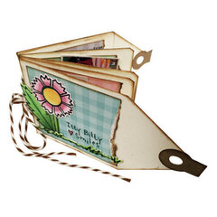 Tammy Tutterow Mini Tag Book Etched Die by Tammy Tutterow for Spellbinders