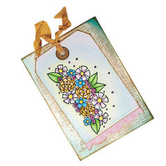 Flower Swag by Tammer Tutterow for Spellbinders