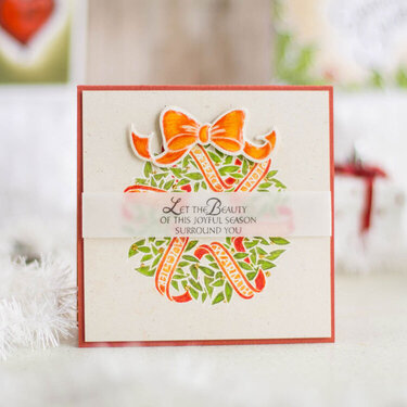 Joyful Season Christmas Card by Elena Salo