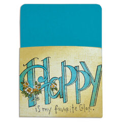 Happy Is My Favorite Color Library Pocket
