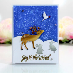 Joy to the World Card by Betty Wright