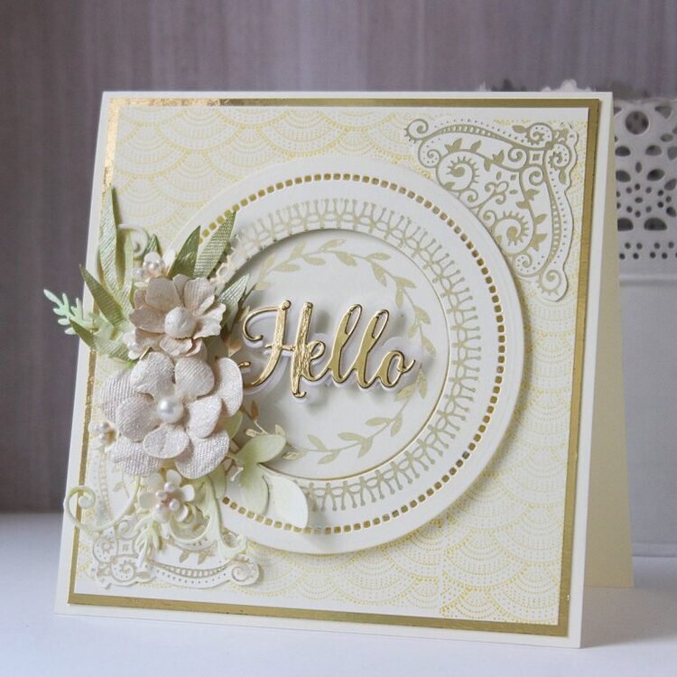 Foiled Card by Hussena Calcuttawala