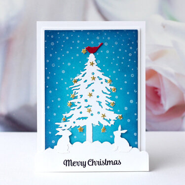 Simple Holiday Card by Karin kesdotter