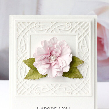 I Adore You Card by Karin kesdotter