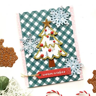 Warm Wishes Card by Enza Gudor