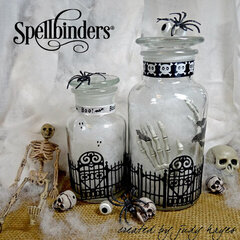 Spooky Halloween Jars by Judy Hayes