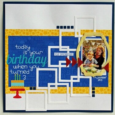 Birthday Squares by Beck Beattie