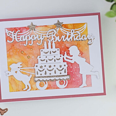 Happy Birthday Card by Bibi Cameron