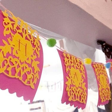 A Happy Celebration Bunting by Sharyn Sowell