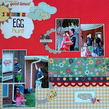 Family Egg Hunt  *Frosted Designs*