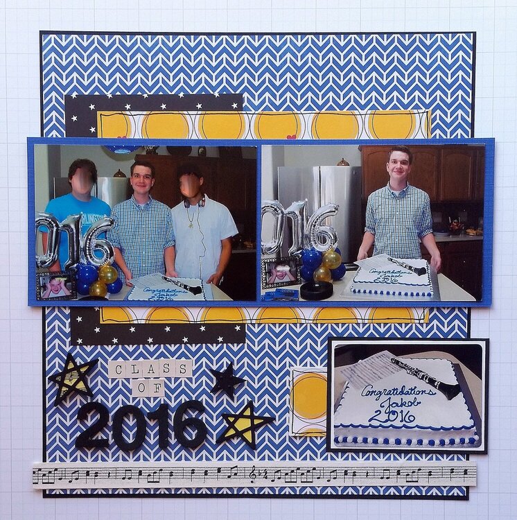 Sketch N Scrap NSD layout - Class of 2016