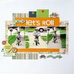 Let's Roll *Sketch N Scrap*