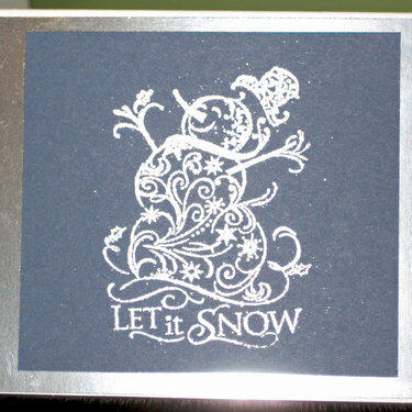 Christmas 2012 - Let It Snow
