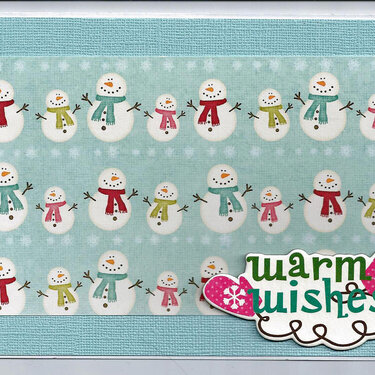 Christmas 2012 - Warm Wishes