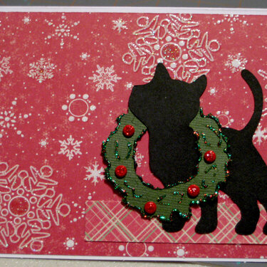 Christmas Kitty card