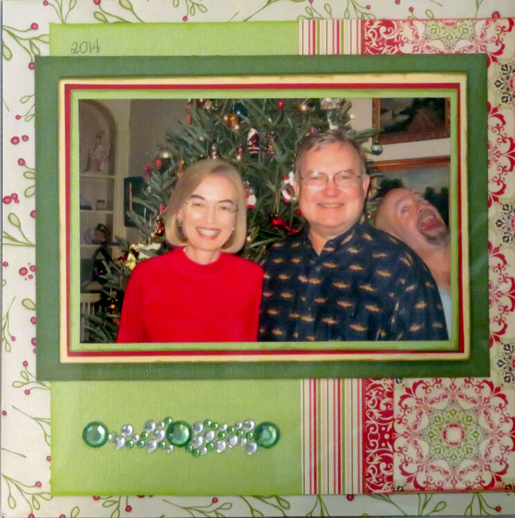 Photobomb at Christmas!