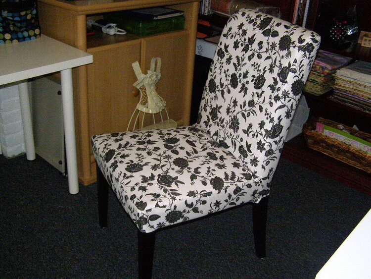 My sewing chair