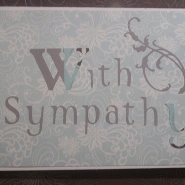 with sympathy-upclose