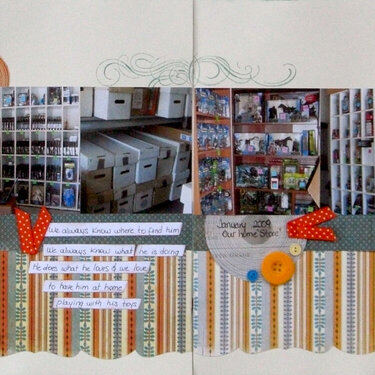 His Happy Place - Pink Paislee