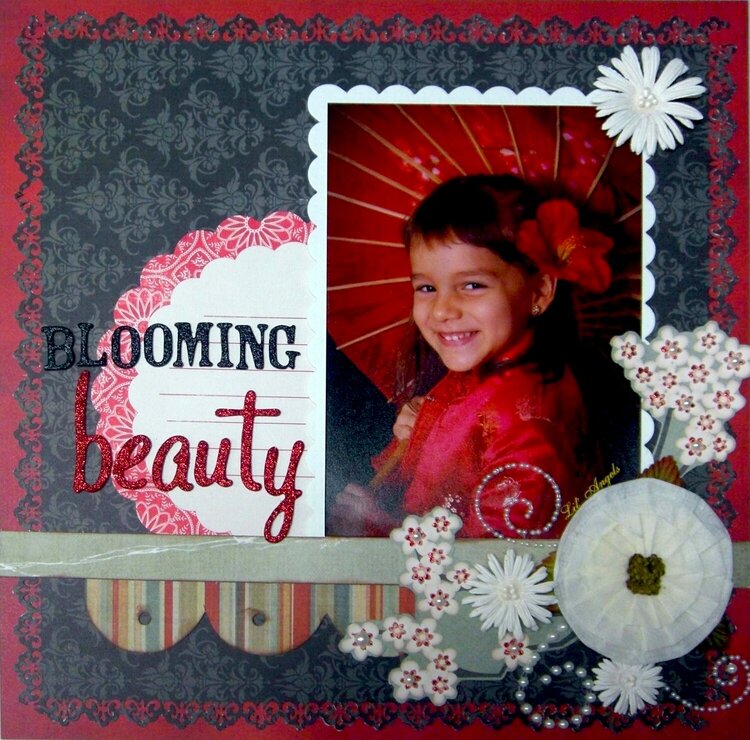 Blooming Beauty - Pink Paislee