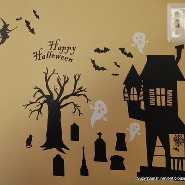 Halloween vinyl decorations