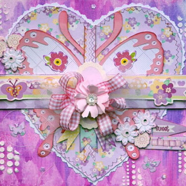 Sweet Heart Canvas **Ruby Rock it**