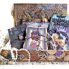 Mini Album Treasure Box **Scraps of Darkness **