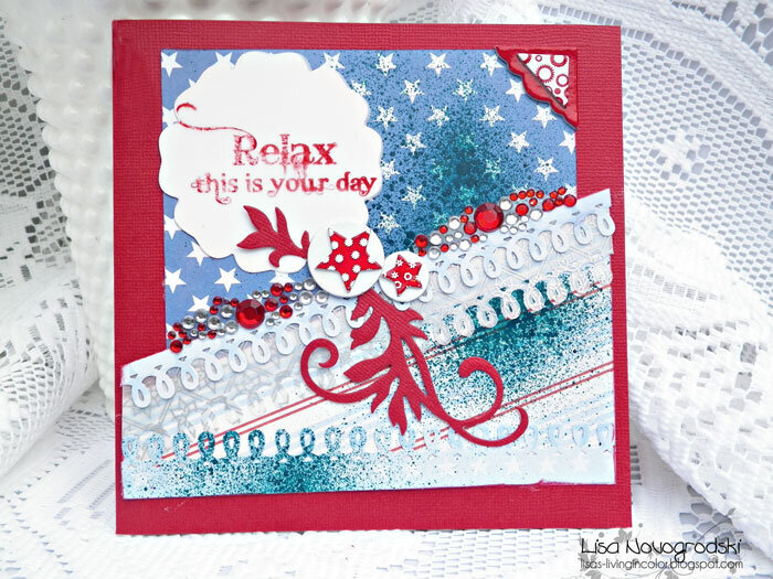 Relax Card **Ruby Rock It **