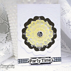 Party Time Card **Ruby Rock It **