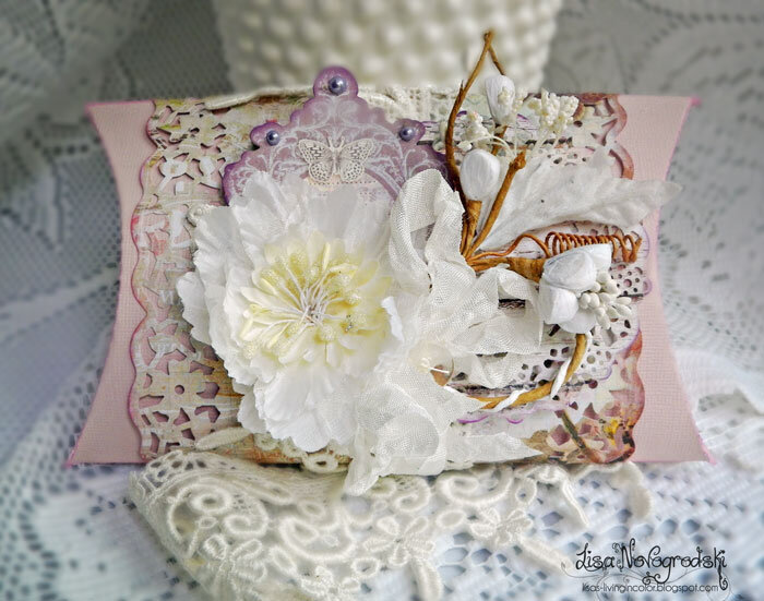 Pillow Box ** Scraps of Elegance &amp; Tresors de Luxe**