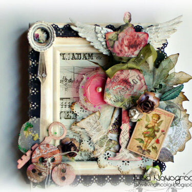 Altered Frame **SCRAPS OF ELEGANCE**