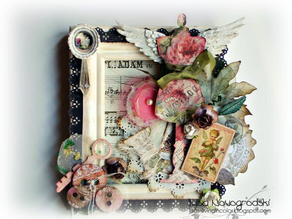 Altered Frame **SCRAPS OF ELEGANCE**