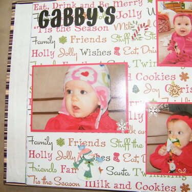 Gabby&#039;s First Christmas