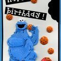 Cookie Monster Happy Birthday