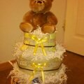 Bear Diaper Cake