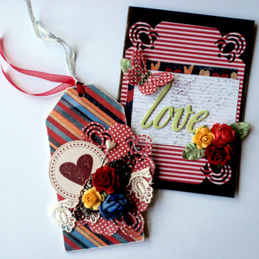 Love card and tag