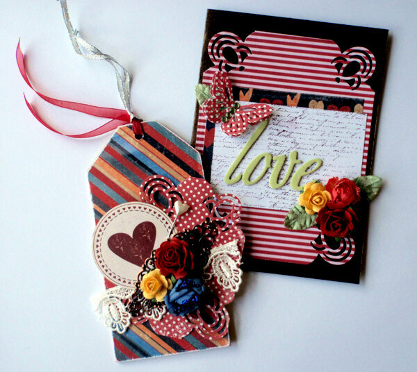 Love card and tag