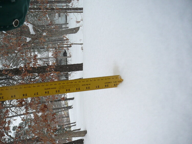 Record Breaking Okla. Snow
