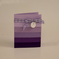 Embossed in Layers Card