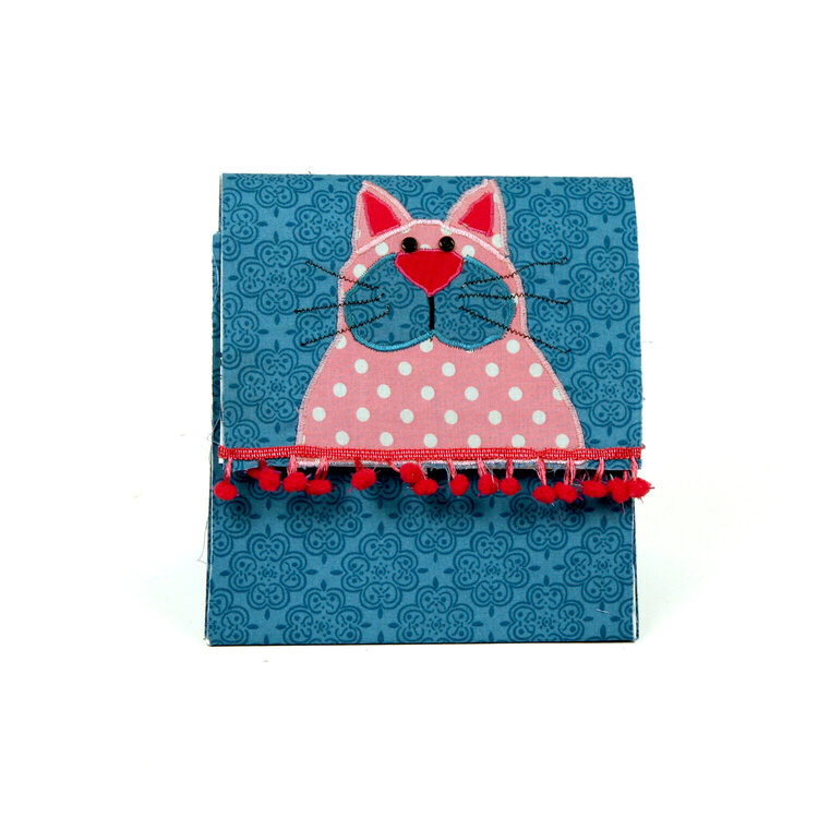 Fabric Cat Gift Box