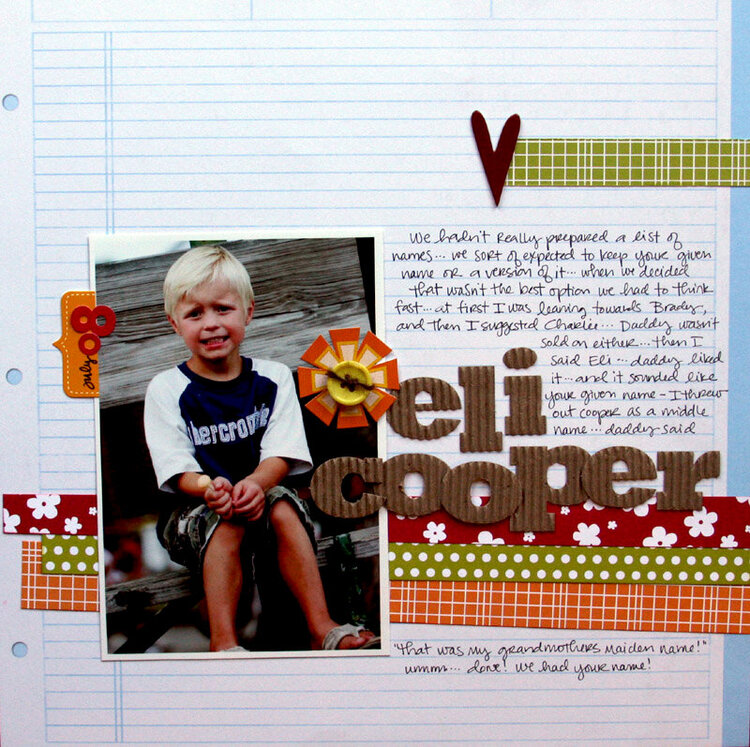 Eli Cooper layout by Shannon Zickel