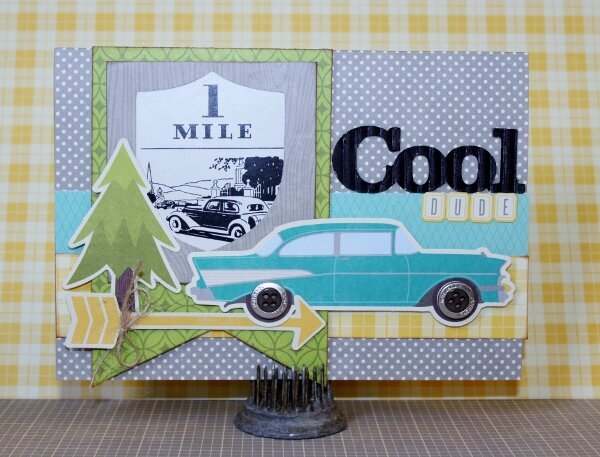 1 Cool Dude Card by Patty Folchert