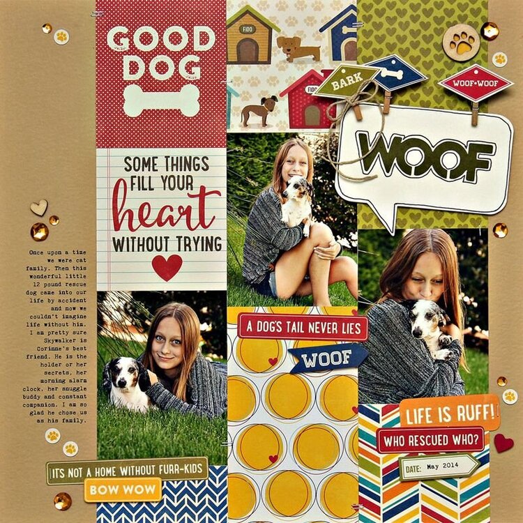 Woof Layout by Summer Fullerton