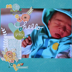 Love Is Spoken Here Layout by Caroli Schulz for Jillibean Soup