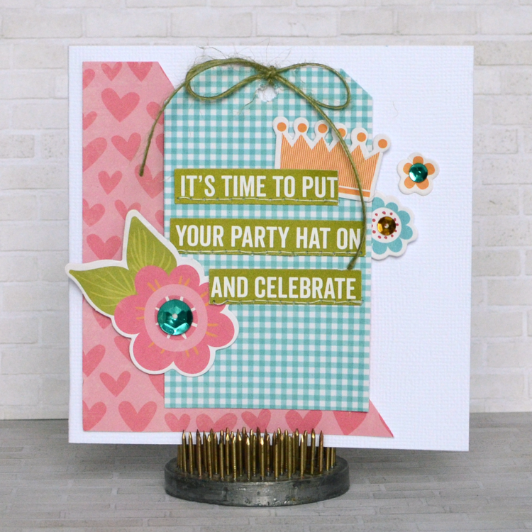 Party Hat Card by Amy Coose