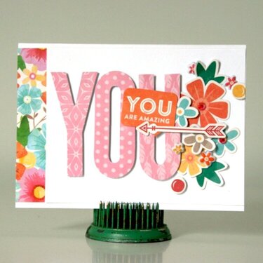 You Are Amazing Card by Jaclyn Rench