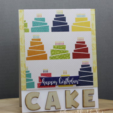 Cake Card by Tracey McNeely for Jillibean Soup
