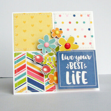 Live Your Best Life Card by Nicole Nowosad for Jillibean Soup